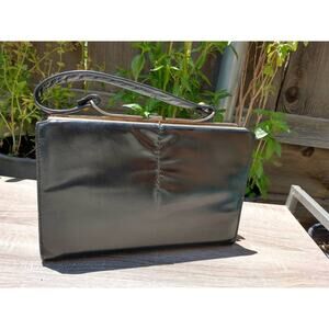 Vintage Black Mar Shel Handbag